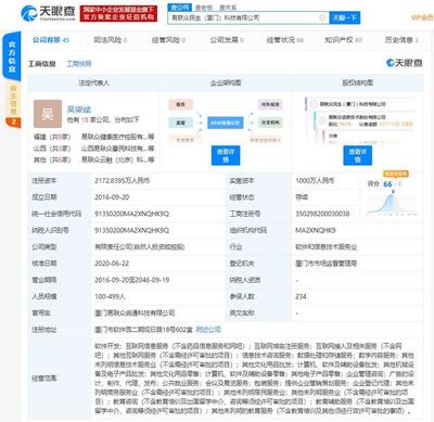 螞蟻集團子公司入股易聯(lián)眾民生，加碼互聯(lián)網(wǎng)域名注冊服務(wù)業(yè)務(wù)